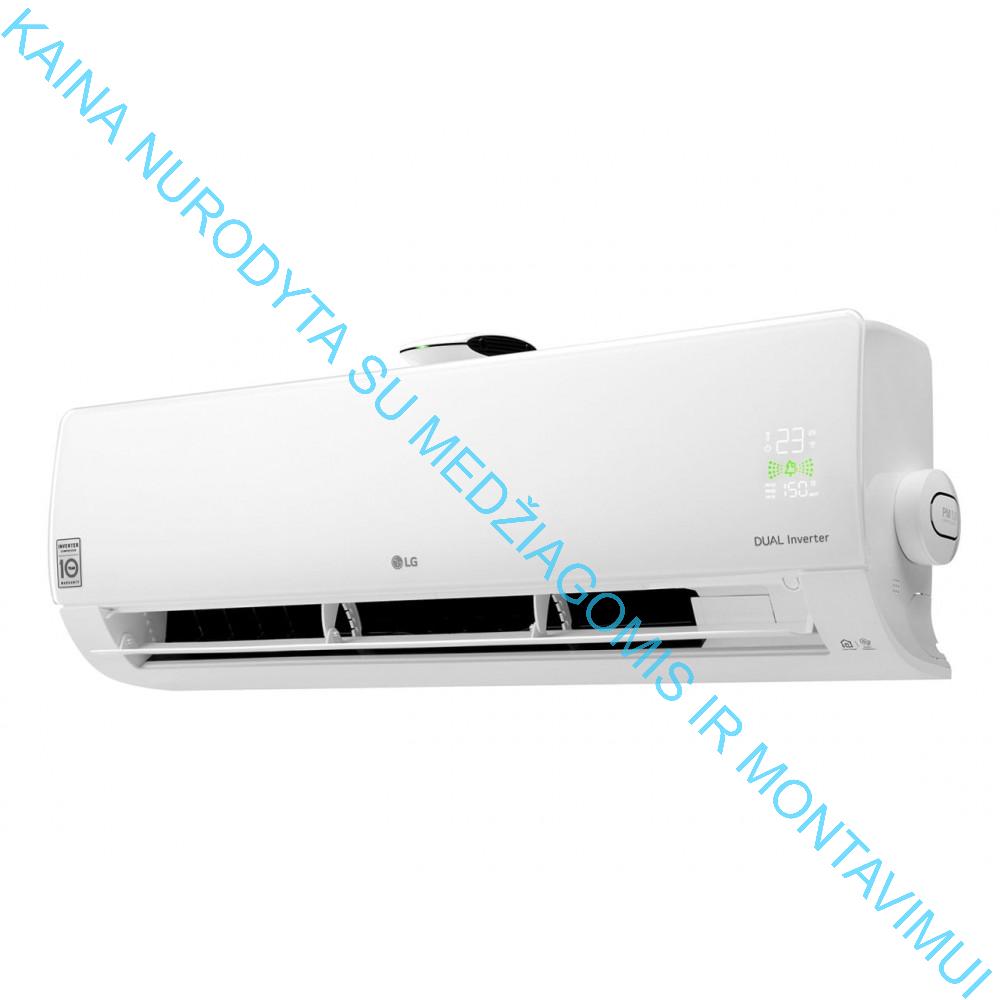 Sieninis oro kondicionierius LG, Dualcool R32 Wi-Fi su oro valymo funkcija, 3.5/4.0