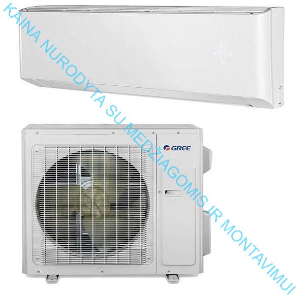 Šilumos siurblys oras-oras Gree Amber Nordic 2,7/3,5kW, su Wifi