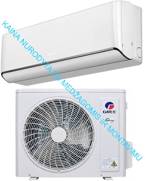 Šilumos siurblys oras/oras Airy Ultra Fast speed compressor 7,1/7,8 kW, su Wi-Fi